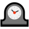 Mantelpiece Clock emoji on Microsoft